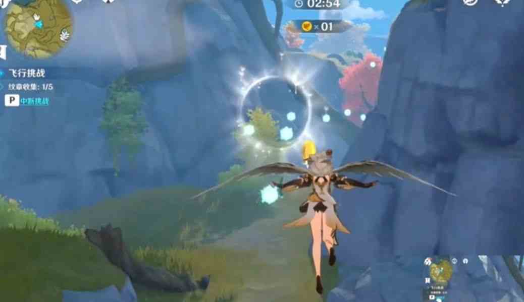 原神飛行挑戰第六天爆炸性飛行攻略