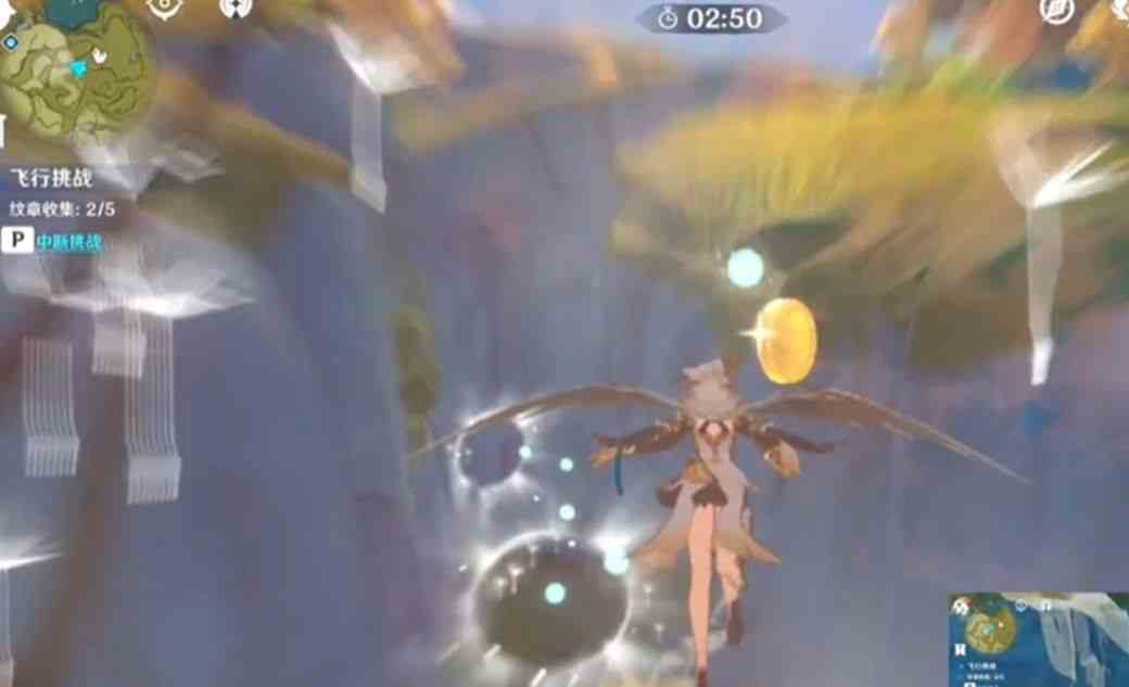 原神飛行挑戰第六天爆炸性飛行攻略