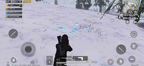 和平精英極寒模式冰雕位置在哪 冰雕怎么擊碎