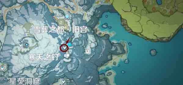 原神龍脊雪山石碑大門在哪里