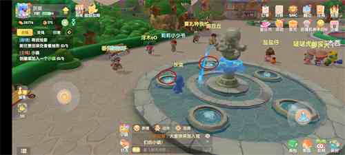 摩爾莊園手游噴泉升空玩法攻略
