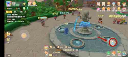 摩爾莊園手游噴泉升空玩法攻略