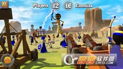 火柴人希臘勇士城堡戰(zhàn)爭(zhēng)官方版截圖2