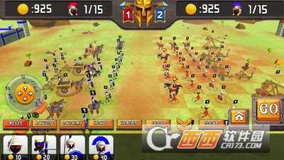 火柴人希臘勇士城堡戰(zhàn)爭(zhēng)官方版截圖3