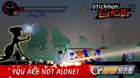 火柴人戰士忍者突擊截圖1