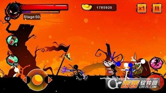 火柴人戰士忍者突擊截圖2